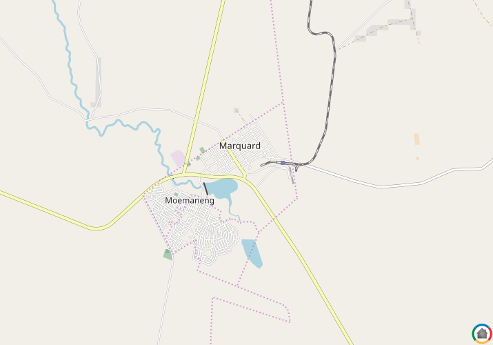 Map location of Marquard
